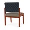 Lesro Lenox Armless Guest Chair, 22.5 in W 26 in L 31.5 in H LW1102 - alternate 3